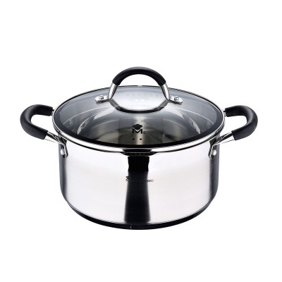 Casserole avec Couvercle Masterpro foodies bgmp-1502-bk 5 L Ø 24 x 12 cm