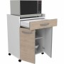 Meuble d'Appoint Oslo Blanc Chêne 60 x 44 x 81 cm
