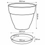 Plant pot Elho Plastic Circular