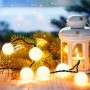 Guirlande lumineuse LED Lumi Garden BILLY SPHERICAL 60 LEDS Noir noir 1 W