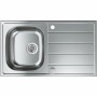 Évier simple Grohe 31552SD1 Gris