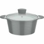 Casserole GSW Blanc Gris Céramique Aluminium fondu 2 Pièces