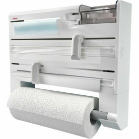 Kitchen Paper Holder Leifheit 25723 White White/Grey Plastic Kitchen Paper Holder Leifheit 25723 White White/Grey Plastic