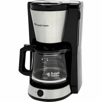 Drip Coffee Machine Russell Hobbs Black Steel 1080 W 1,25 L