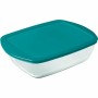 Plateau pour Four Pyrex Cook & Store 2,5 L 1,1 L 0,4 l Vert Rectangulaire 3 Pièces