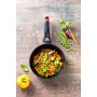 Pan Pyrex Black Red Aluminium