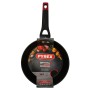 Pan Pyrex Black Red Aluminium