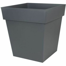 Cache-pot EDA Tuscany Gris Gris foncé Carré Ø 50 cm Cache-pot EDA Tuscany Gris Gris foncé Carré Ø 50 cm