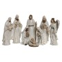 Christmas nativity set Home ESPRIT White Resin 8 x 6 x 19 cm (8 Pieces)