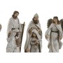 Christmas nativity set Home ESPRIT White Resin 8 x 6 x 19 cm (8 Pieces)