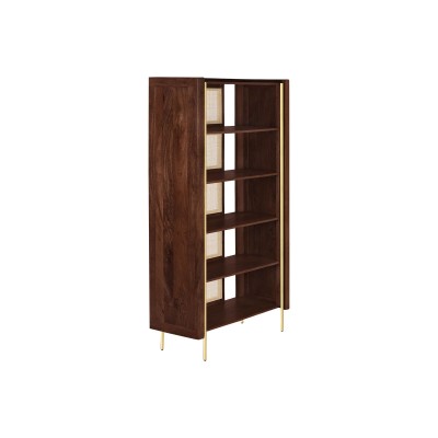 Étagère Home ESPRIT Fibre Bois de manguier 100 x 40 x 180 cm
