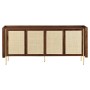Buffet Home ESPRIT Fibre Bois de manguier 180 x 40 x 80 cm