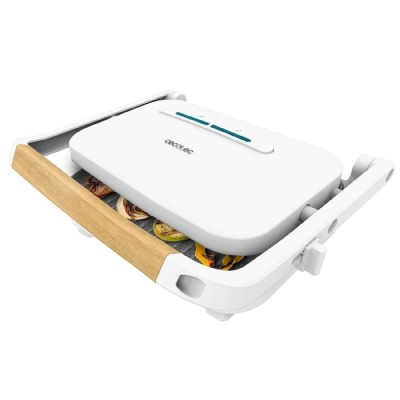 Barbecue Électrique Cecotec Rock'nGrill 1200 Wood W 1300 W