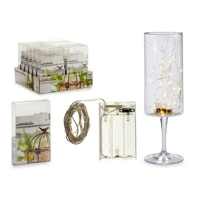 Wreath of LED Lights Gift Decor Transparent 8 x 2 x 12 cm