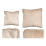 Cushion Gift Decor White Cream 40 x 2 x 40 cm Plastic