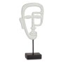 Figurine Décorative Gift Decor Blanc Visage 19,5 x 38 x 10,5 cm