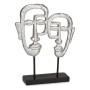 Decorative Figure Gift Decor Silver Face 27 x 32,5 x 10,5 cm