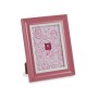 Photo frame Gift Decor Pink Crystal Plastic (6 Units)