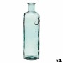 Bouteille décorative Gift Decor Stamp Transparent 14 x 44 x 13 cm Décoration (4 Unités)