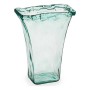 Vase Gift Decor Transparent Crystal Recycled glass 27 x 34,5 x 14 cm (2 Units)