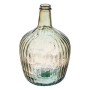 Decorative bottle Gift Decor Transparent Champagne Stripes 4 L 17 x 29 x 17 cm Decoration (4 Units)