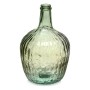 Decorative bottle Gift Decor Green Stripes 4 L 17 x 29 x 17 cm Decoration (4 Units)