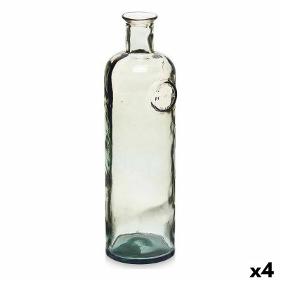 Decorative bottle Gift Decor Stamp Champagne 14 x 44 x 13 cm Decoration (4 Units)