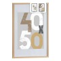 Photo frame Gift Decor Natural polystyrene Plastic MDF Wood (6 Units)