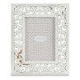 Photo frame Gift Decor White Wood Crystal Eucalyptus wood (6 Units)
