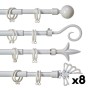 Curtain Bar Gift Decor Extendable 170 - 320 cm (8 Units)