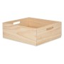 Decorative box Gift Decor Natural Pinewood Pine (4 Units)