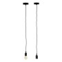 Suspension Gift Decor Noir 60 W 220-250 V (6 Unités)