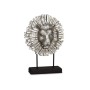 Decorative Figure Gift Decor Silver Lion 28 x 38,5 x 11,5 cm (4 Units)