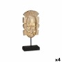 Figurine Décorative Gift Decor Doré Indien 17,5 x 36 x 10,5 cm (4 Unités)