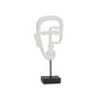 Figurine Décorative Gift Decor Blanc Visage 19,5 x 38 x 10,5 cm (4 Unités)