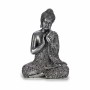 Decorative Figure Gift Decor Silver Buddha Sitting 22 x 33 x 18 cm (4 Units)