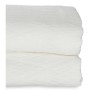 Bedspread (quilt) Gift Decor White 180 x 260 cm Rhombus (4 Units)