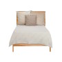 Bedspread (quilt) Gift Decor Beige 180 x 260 cm (4 Units)