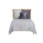 Bedspread (quilt) Gift Decor Grey 180 x 260 cm Geometric (4 Units)