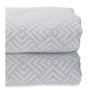 Bedspread (quilt) Gift Decor Grey 240 x 260 cm Geometric (4 Units)
