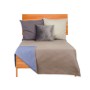 Reversible Bedspread Gift Decor Blue Grey 240 x 260 cm 260 x 0,3 x 240 cm (6 Units)
