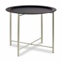 Table d'appoint Gift Decor Blanc Noir 62 x 48,5 x 62 cm (4 Unités)