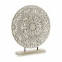 Decorative Figure Gift Decor White Mandala 7 x 49 x 44 cm 44 x 49 x 7 cm (6 Units)