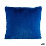 Coussin Gift Decor Bleu 40 x 2 x 40 cm (12 Unités)