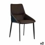 Fauteuil Gift Decor Bleu Marron 50 x 87 x 61 cm Tressé (2 Unités)