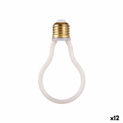 Lampe LED Gift Decor Blanc 4 W E27 9,5 x 13,5 x 3 cm 12 Unités (2700 K)