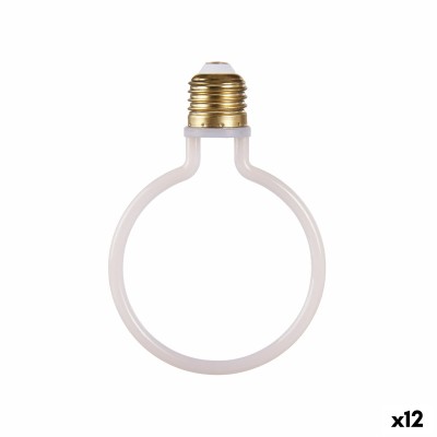 Lampe LED Gift Decor Blanc 4 W E27 9,3 x 13,5 x 3 cm Ballon 12 Unités (2700 K)