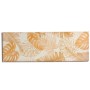 Toile Gift Decor Doré Feuille d'une plante 135 x 45 x 1,5 cm (6 Unités)