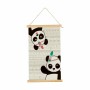 Wall Decoration Gift Decor Panda bear 1 x 54 x 33 cm (24 Units)