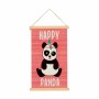 Wall Decoration Gift Decor Panda bear 1 x 54 x 33 cm (24 Units)